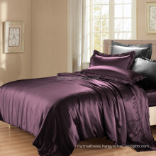 luxury pure silk duvet cover 4pcs set with pillow case